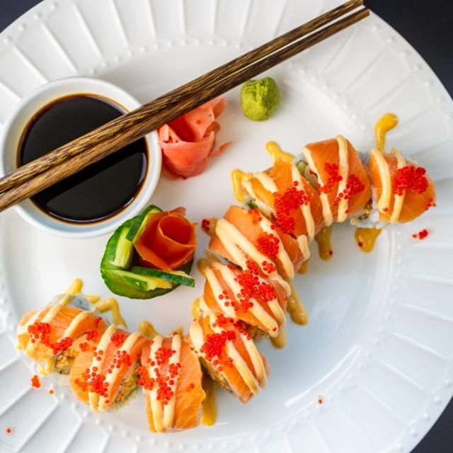 Orange Dragon Roll.