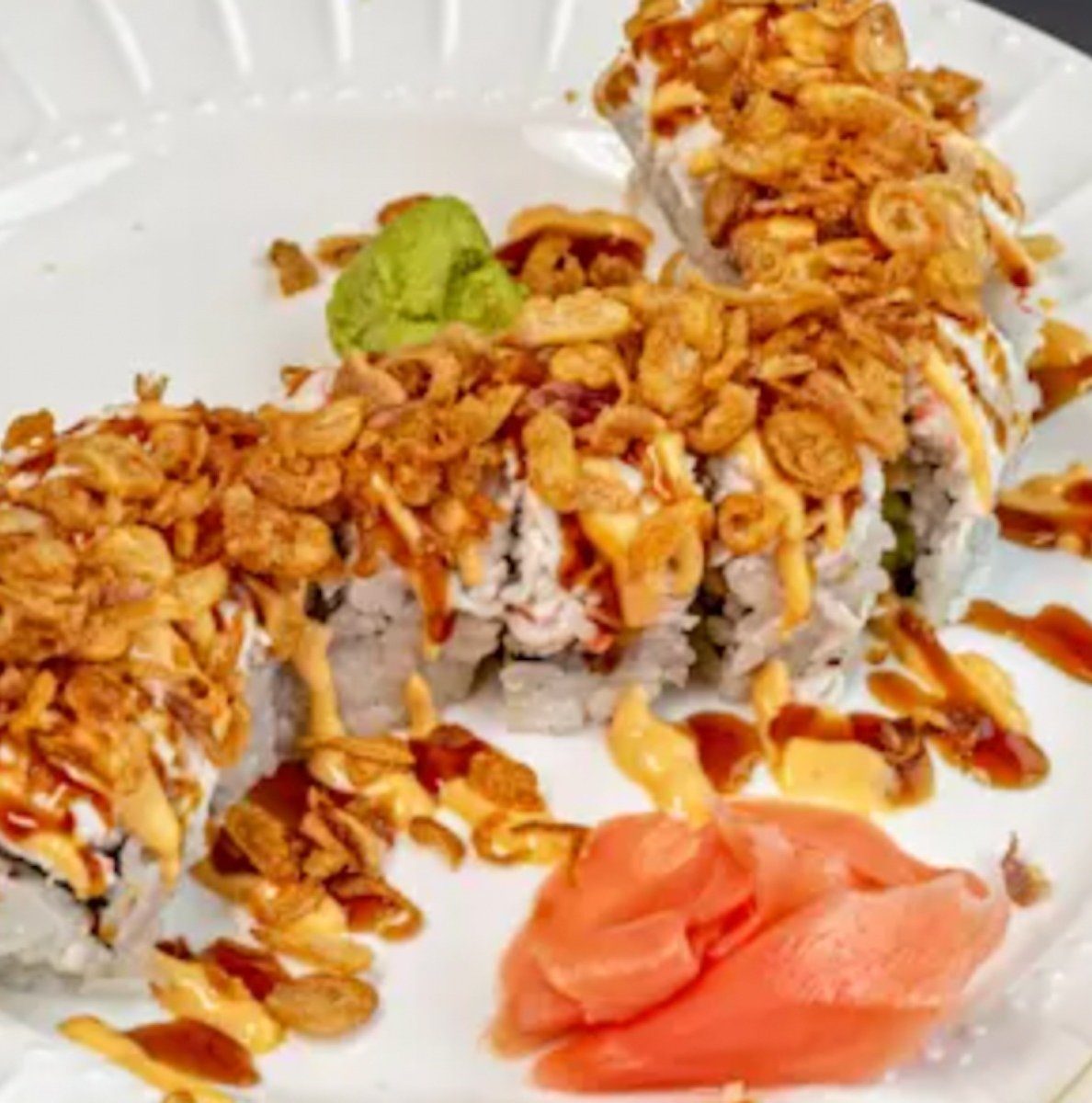 Golden Dragon Roll.