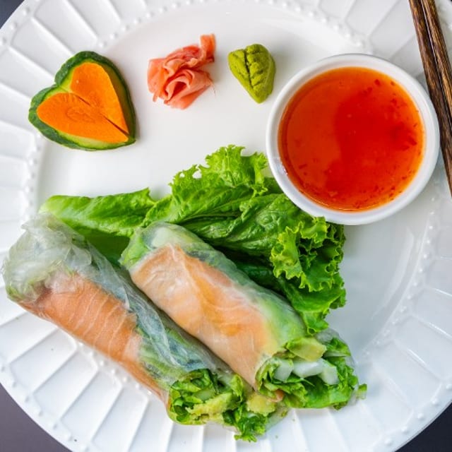 Alaskan Salmon Wrap.