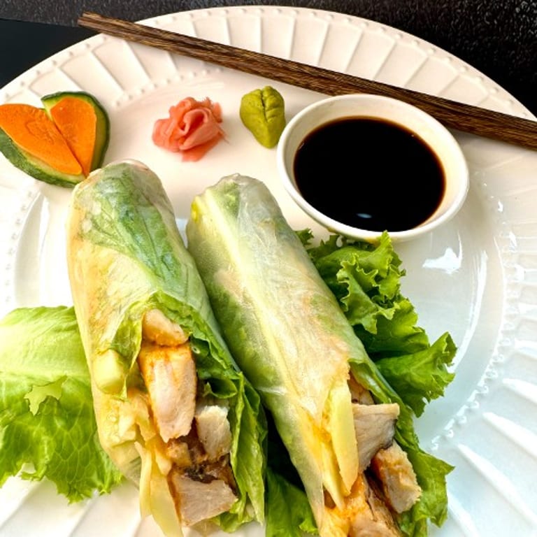 Grilled Chicken Wrap Delight