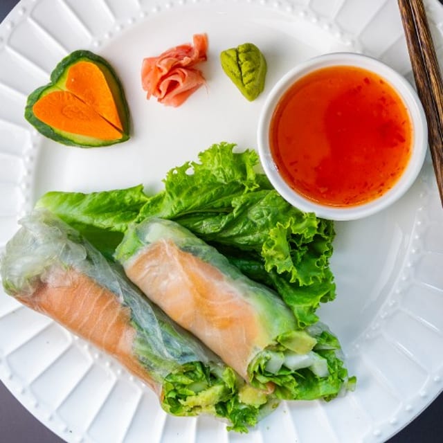 Alaskan Salmon Wrap.