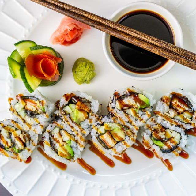 Grilled Eel Roll.